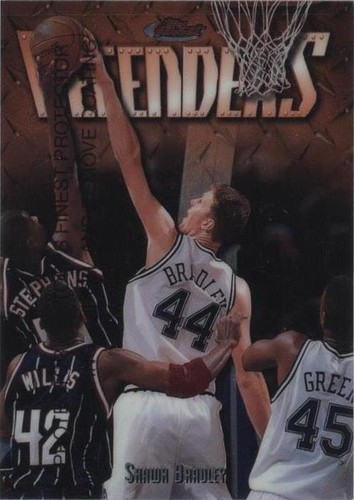 1997-98 Topps Finest - Shawn Bradley #233