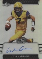 2019 Leaf Metal Draft Will Grier #BA-WG1