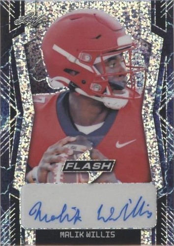 2022 Leaf Flash Malik Willis #PA-MW1