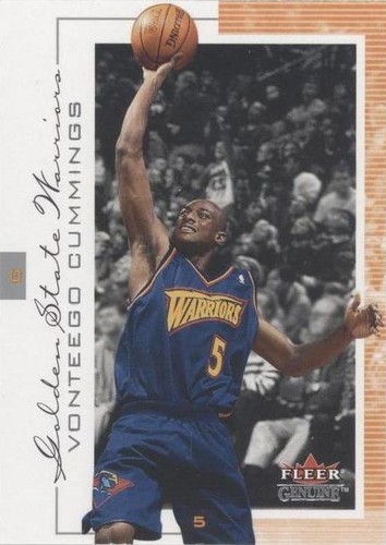 2000-01 Fleer Genuine - Vonteego Cummings #51