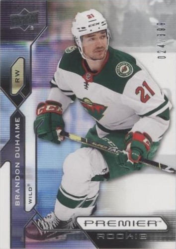 2021-22 Upper Deck Premier - Brandon Duhaime #142
