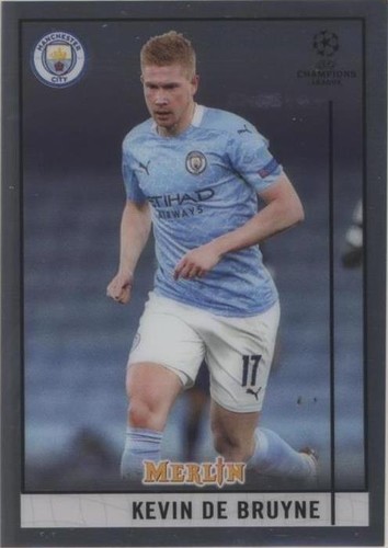 2020-21 Topps Merlin Collection Chrome UCL Kevin de Bruyne #66
