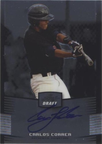 2012 Leaf Metal Draft - Carlos Correa #BA-CC1