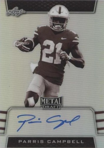 2019 Leaf Metal Draft Parris Campbell #SV-PC1