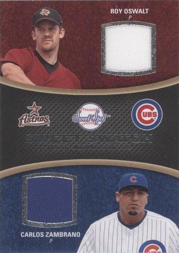 2008 Sweet Spot - Carlos Zambrano Roy Oswalt #DS-OZ