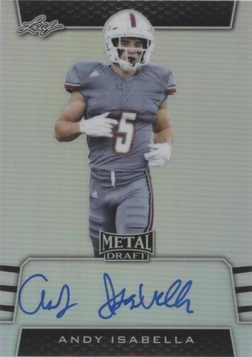 2019 Leaf Metal Draft Andy Isabella #BA-AI1