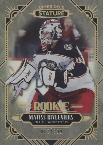 2020-21 Upper Deck Stature - Matiss Kivlenieks #146