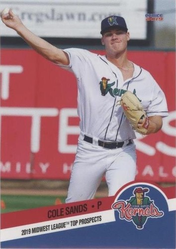 2019 Choice Midwest League Top Prospects - Cole Sands #09