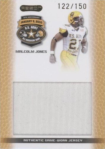 2010 Razor U.S. Army All-American Bowl Malcolm Jones #JS-MJ2