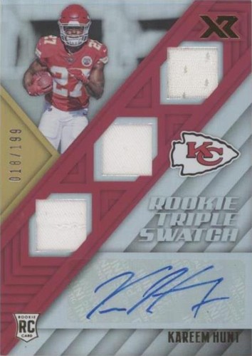 2017 Panini XR Kareem Hunt #176