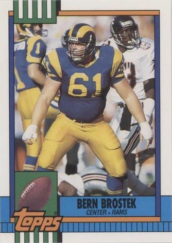 1990 Topps Traded Bern Brostek #32T
