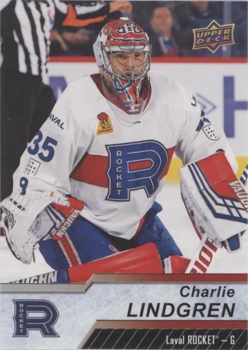 2018-19 Upper Deck AHL - Charlie Lindgren #22