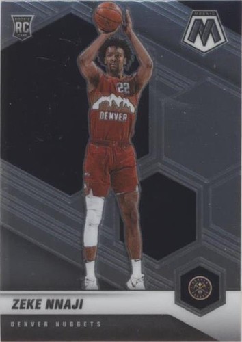 zekeさ♡ 2020-21 Panini Mosaic #231 Zeke Nnaji Mosaic Camo Pink | eBay