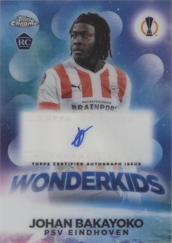 2022-23 Topps Chrome UEFA Club Competitions Johan Bakayoko #W-7