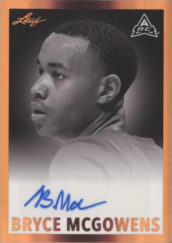 2021-22 Leaf Memories - Bryce McGowens #BW-BM1