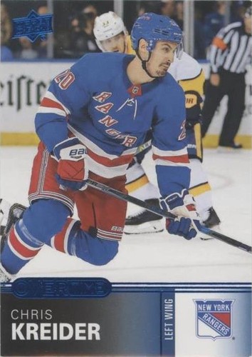 2019-20 Upper Deck Overtime - Chris Kreider #21