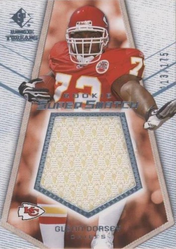 2008 SP Rookie Threads Glenn Dorsey #RSS-GD