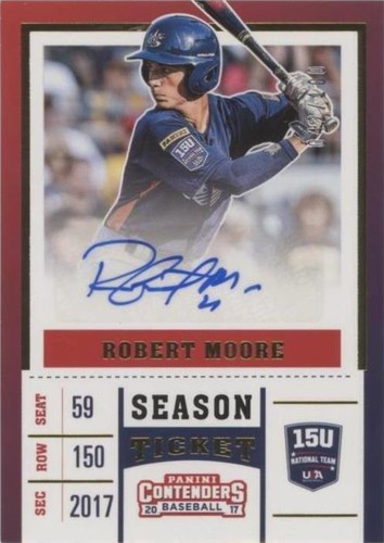 2017 Panini Elite Extra Edition - Robert Moore #USAT-RM