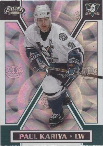 2002-03 Pacific Exclusive - Paul Kariya #2