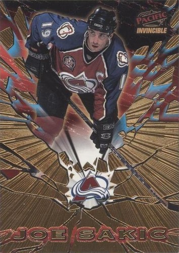 1997-98 Pacific Invincible - Joe Sakic #10