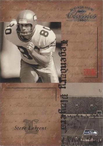 2004 Donruss Classics Steve Largent #LP-19