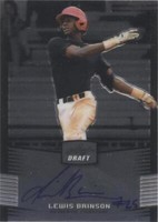 2012 Leaf Metal Draft - Lewis Brinson #BA-LB2