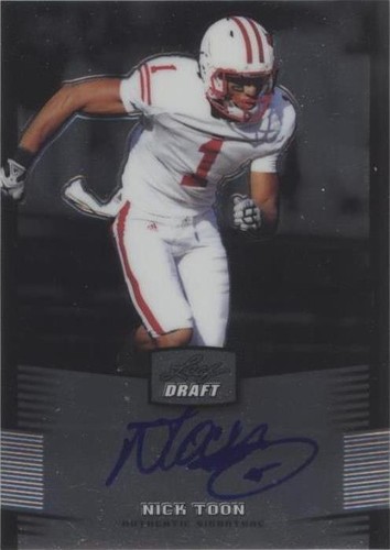 2012 Leaf Metal Draft Nick Toon #NT1