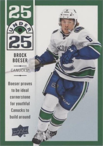 2018-19 Upper Deck - Brock Boeser #U25-12