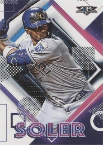 2020 Topps Fire - Jorge Soler #85