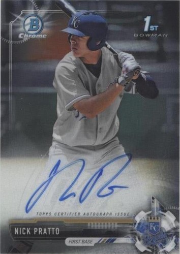2017 Bowman Draft - Nick Pratto #CDA-NP