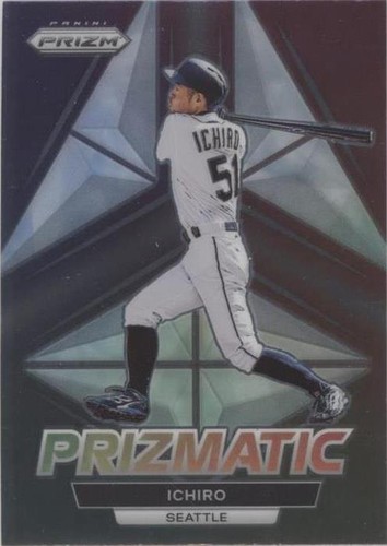 2021 Panini Mosaic Ichiro #ATG3 All-Time Greats Blue