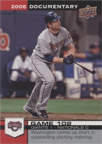 2008 Upper Deck Documentary - Austin Kearns #3089