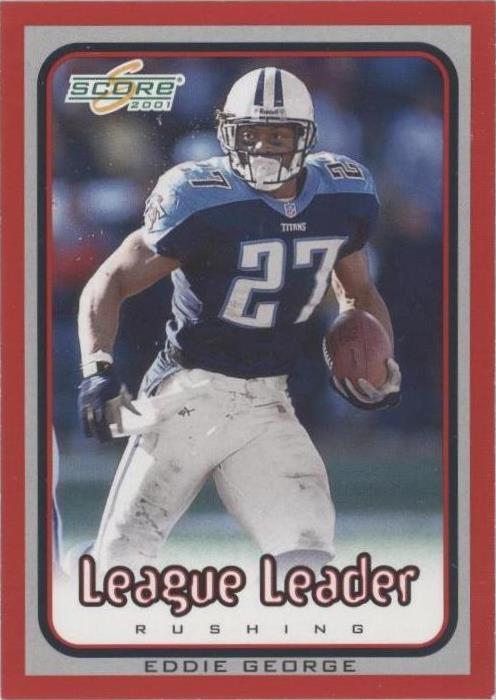 2001 Score Eddie George #248