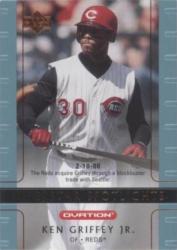 2002 Upper Deck Ovation - Ken Griffey Jr #97