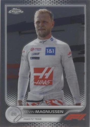 F1カード Kevin Magnussen シールサインカード F1カード Kevin Magnussen シールサインカード