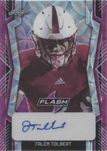 2022 Leaf Flash Jalen Tolbert #PA-JT1