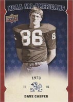 2013 Upper Deck University of Notre Dame Dave Casper #AA-DC