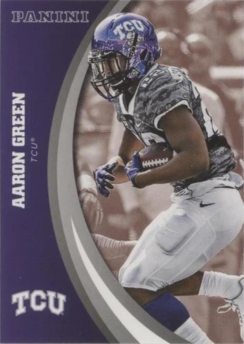 2016 Panini TCU Horned Frogs Aaron Green #11