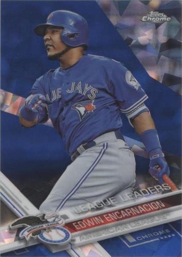 2017 Topps Chrome Sapphire Edition - Edwin Encarnacion #195