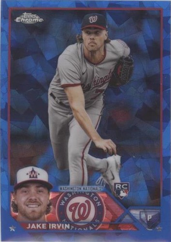 2023 Topps Chrome Update Series Sapphire Edition - Jake Irvin #USCS224