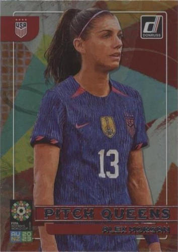 2023-24 PANINI SELECT FIFA ALEX MORGAN #72 SILVER PRIZM | eBay