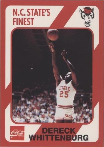 1989 Collegiate Collection North Carolina State Wolfpack - Dereck Whittenburg #142