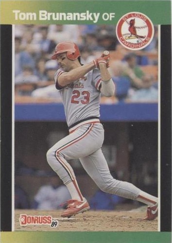 1989 Donruss Baseball's Best - Tom Brunansky #187