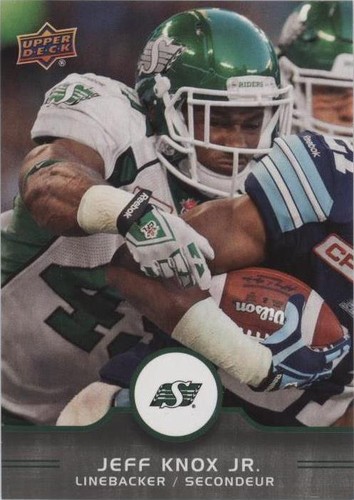 2016 Upper Deck CFL Jeff Knox Jr. #130