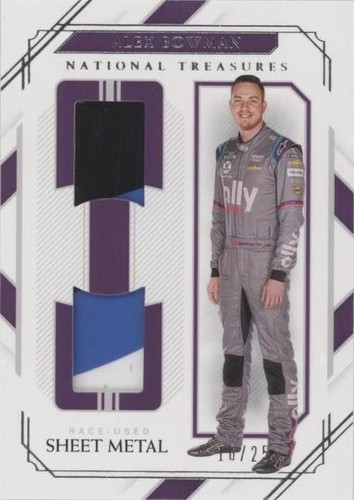 2021 Panini National Treasures - Alex Bowman #DRU-AB