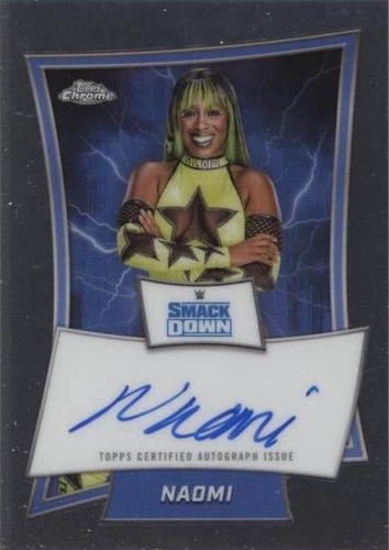 2025 Topps Chrome WWE - Naomi #BBA-NAO