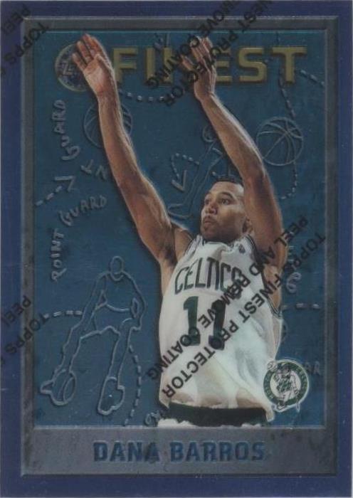 1995-96 Topps Finest - Dana Barros #181