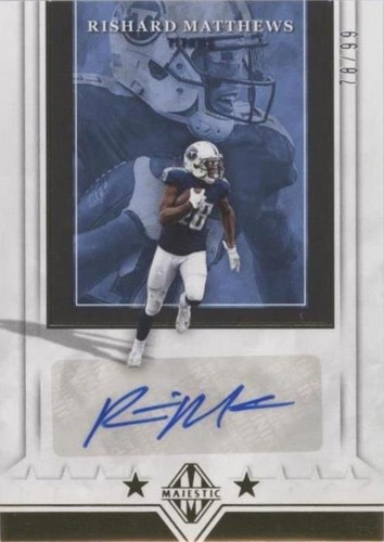 2018 Panini Majestic Rishard Matthews #ST1-RM