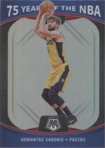 2021-22 Panini Mosaic Blue Mosaic Prizm /99 Terance Mann #85
