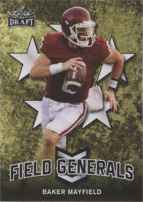 Leaf Draft Baker Mayfield 2018 #FG-01
